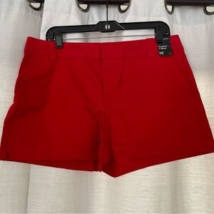 New York & Company Vibrant Red Women's Shorts